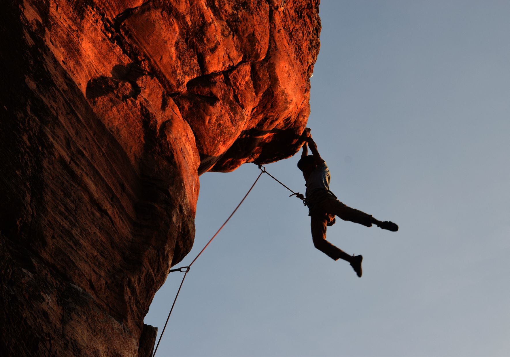 L'escalade mur
