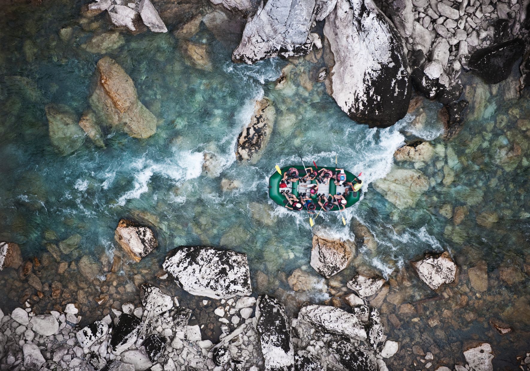 Rafting Histoire