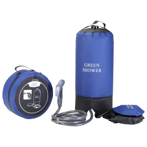 Douche portable à pression PVC avec pompe à pied