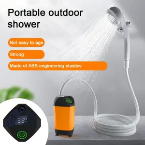 Pompe de Douche Électrique Portable & Rechargeable