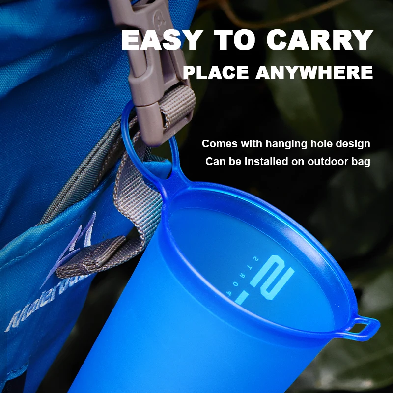 Bouteille d’eau pliable WRELS en TPU – Image 6
