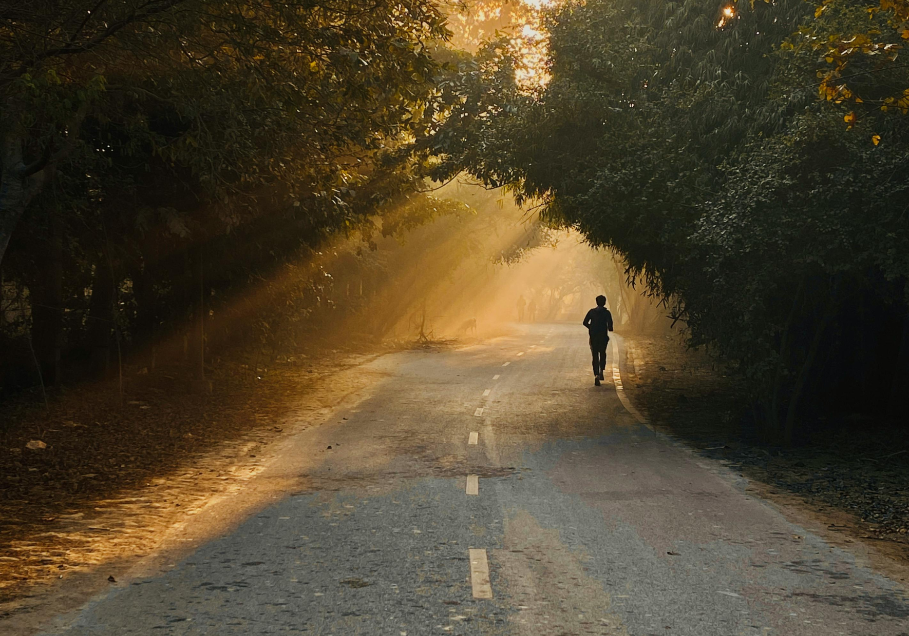 running